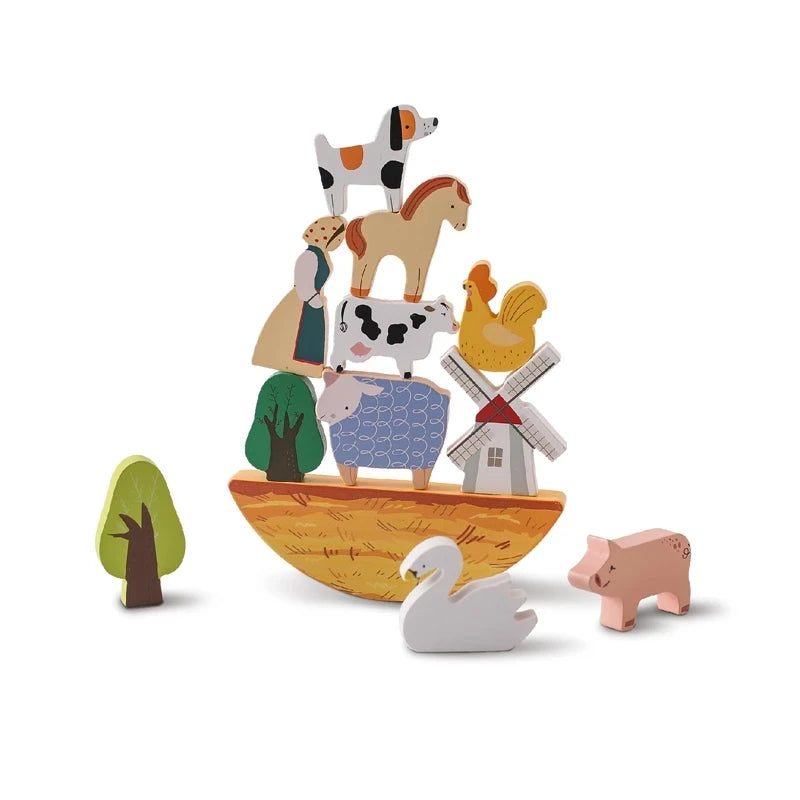 BalanceBogen - Montessori Bogen aus Holz für Spiel & Entwicklung