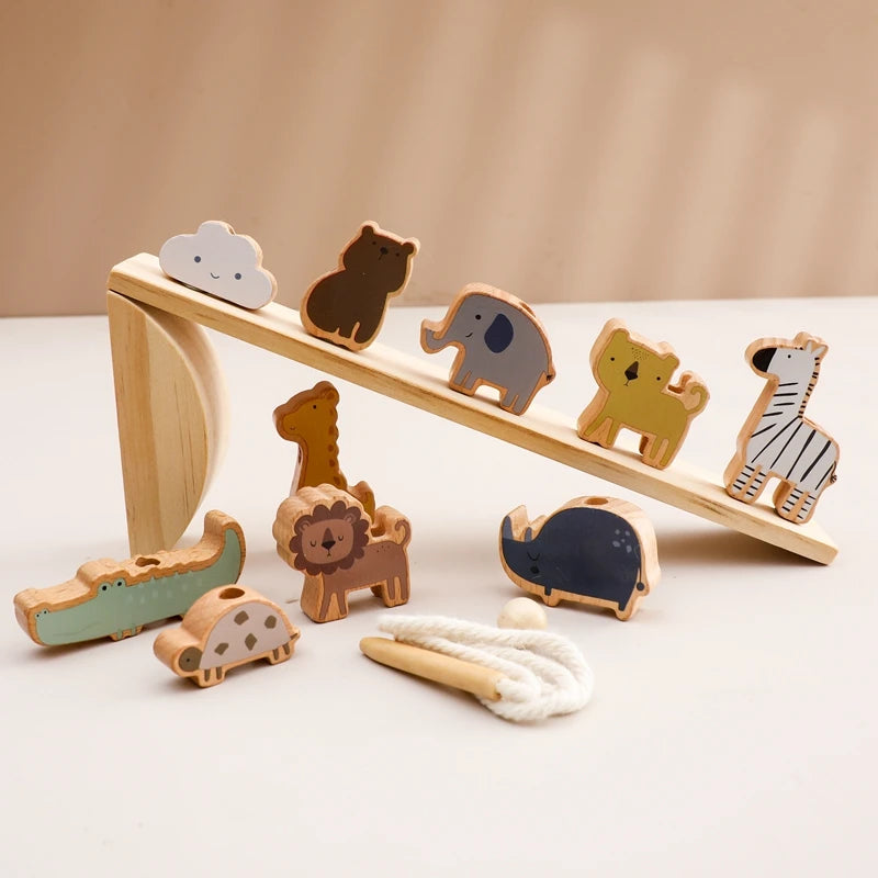 BalanceBogen - Montessori Bogen aus Holz für Spiel & Entwicklung