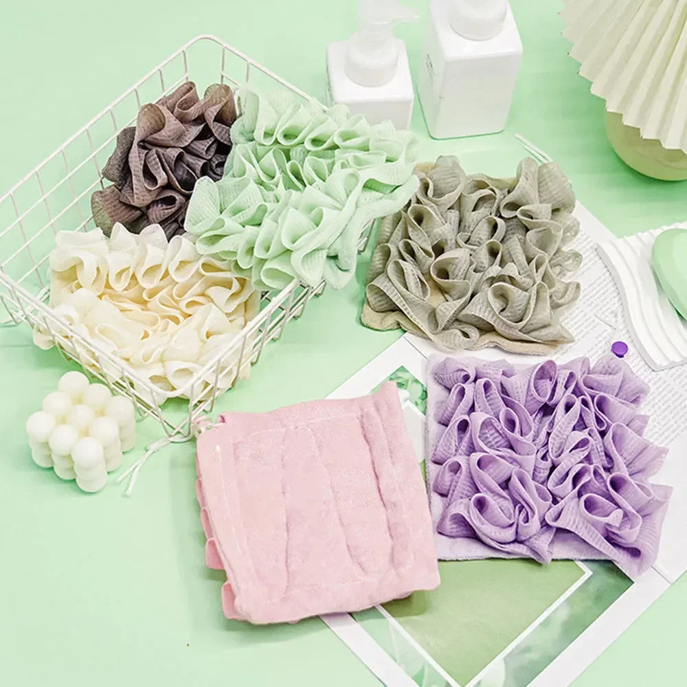 Bath Ball Towel 2-In-1