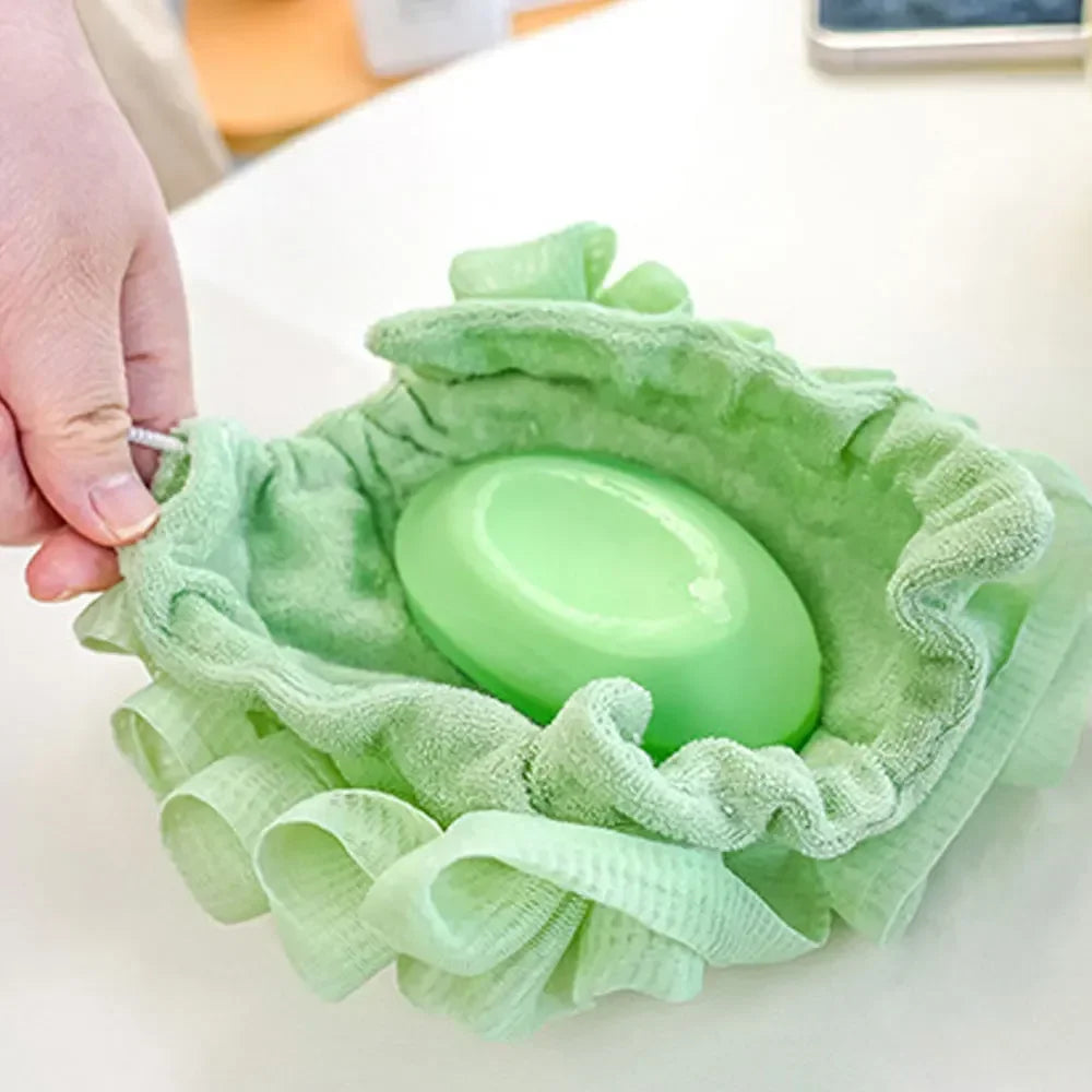 Bath Ball Towel 2-In-1