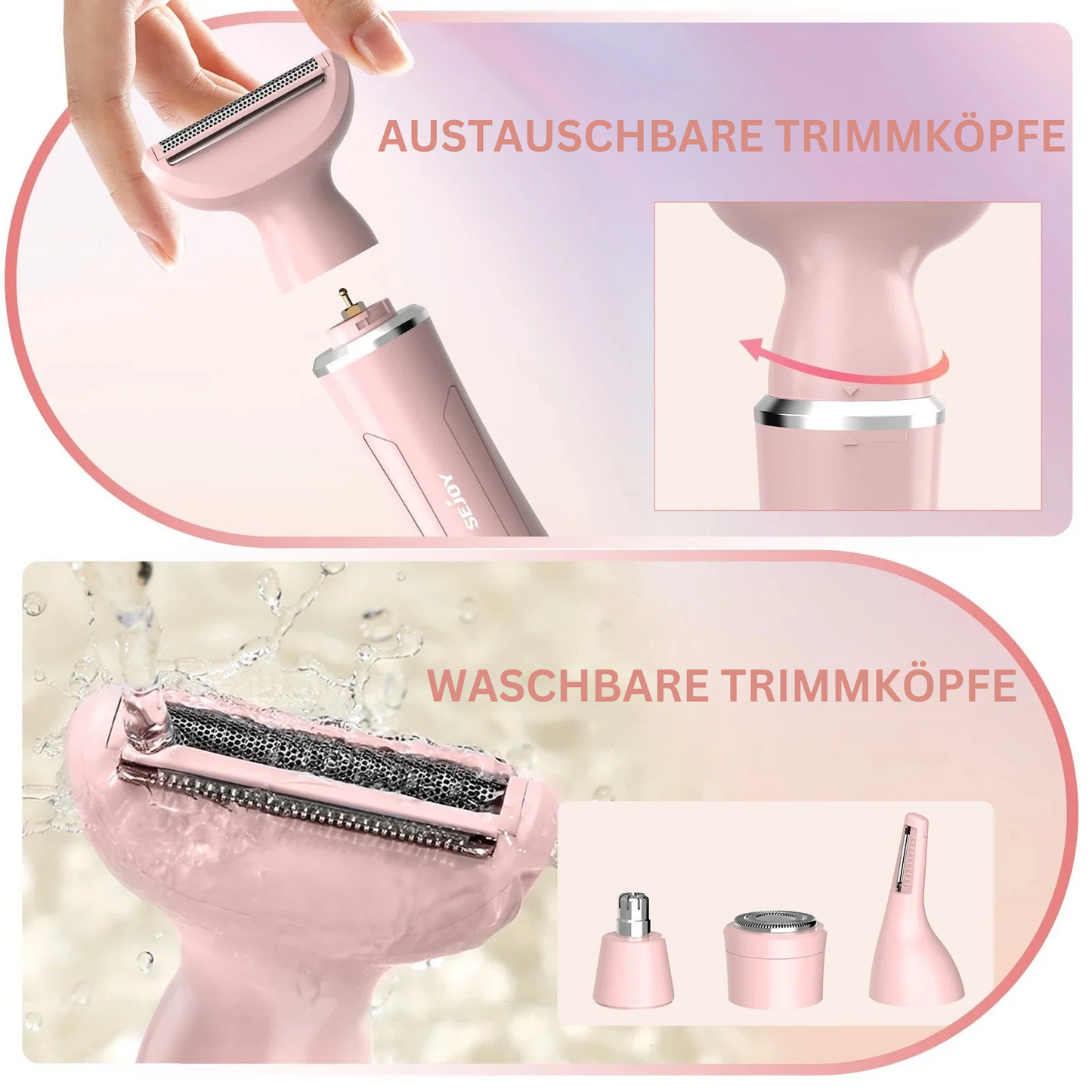 Gleamé – 4-in-1 Beauty Trimmer